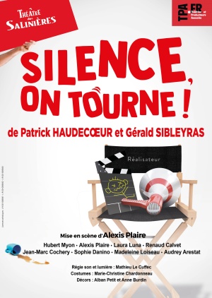 Bannière du spectacle SILENCE, ON TOURNE !